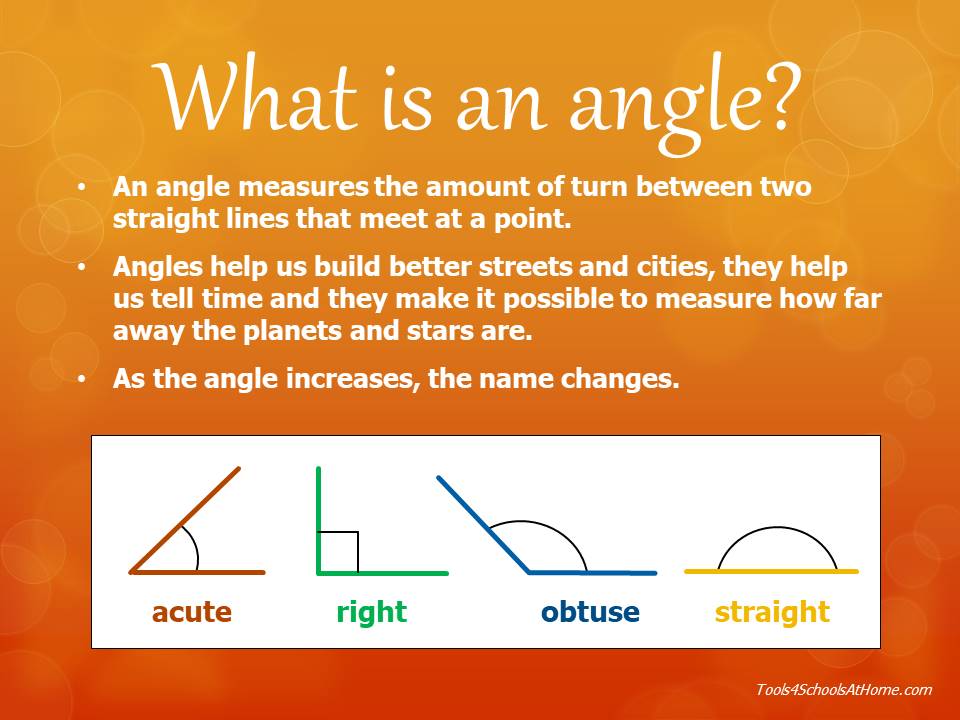 How to Teach Angles a Fun Way Tools 4 Schools at Home