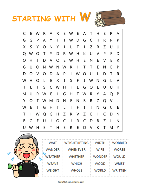 Spelling Enrichment Printable Word Search Puzzles for Grade 4 Tools